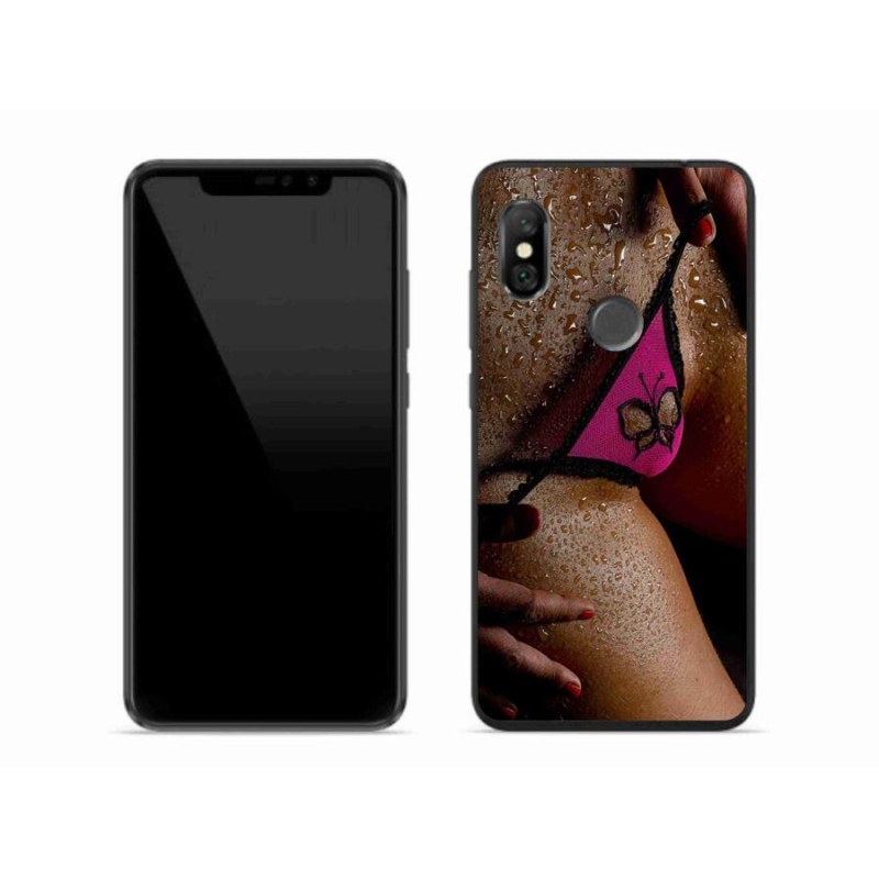 Gélový kryt mmCase na mobil Xiaomi Redmi Note 6 Pro - sexy žena