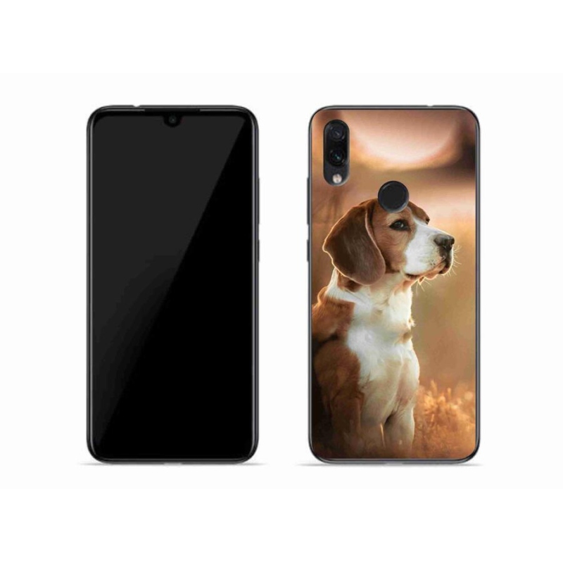 Gélový kryt mmCase na mobil Xiaomi Redmi Note 7 - bígl