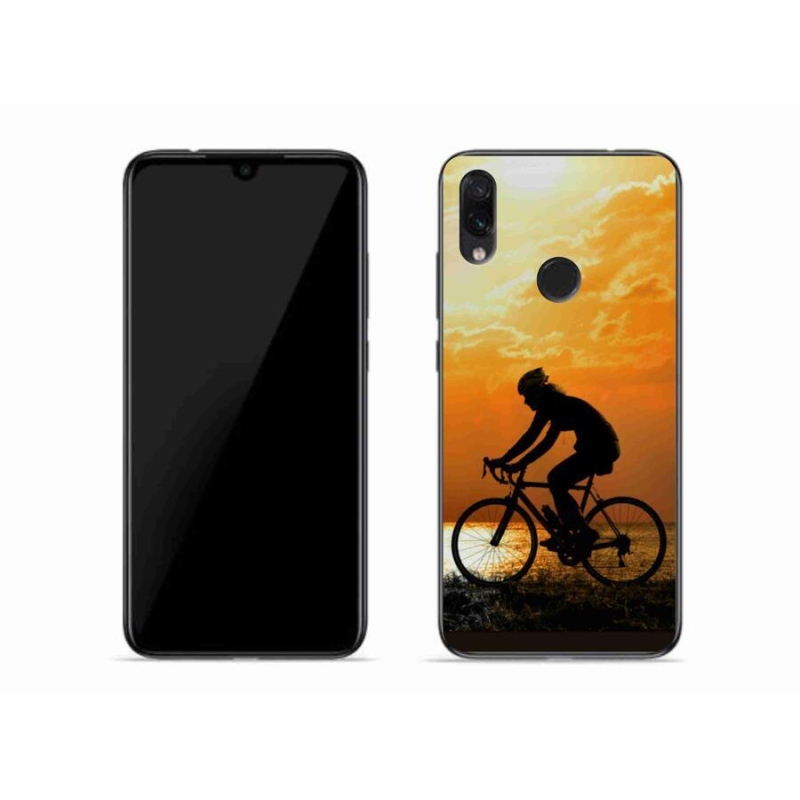 Gélový kryt mmCase na mobil Xiaomi Redmi Note 7 - cyklovýlety