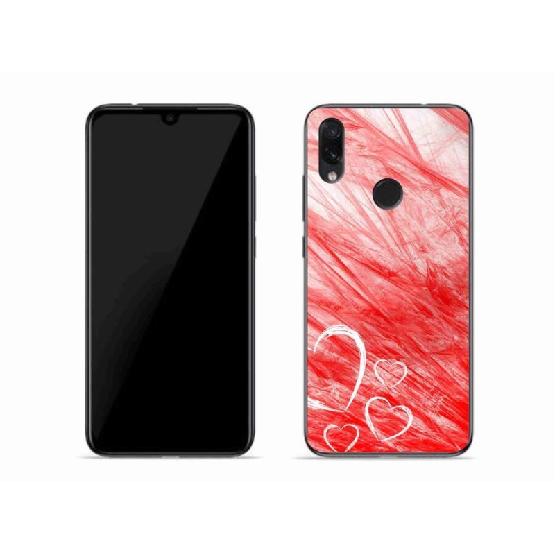 Gélový kryt mmCase na mobil Xiaomi Redmi Note 7 - heart