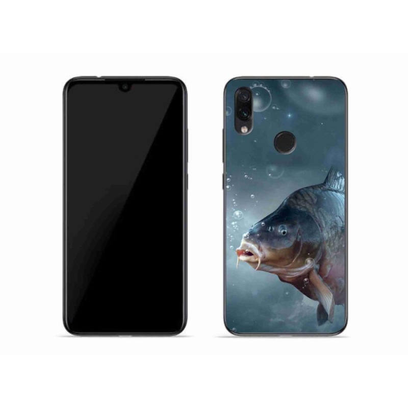 Gélový kryt mmCase na mobil Xiaomi Redmi Note 7 - kapor a bublinky