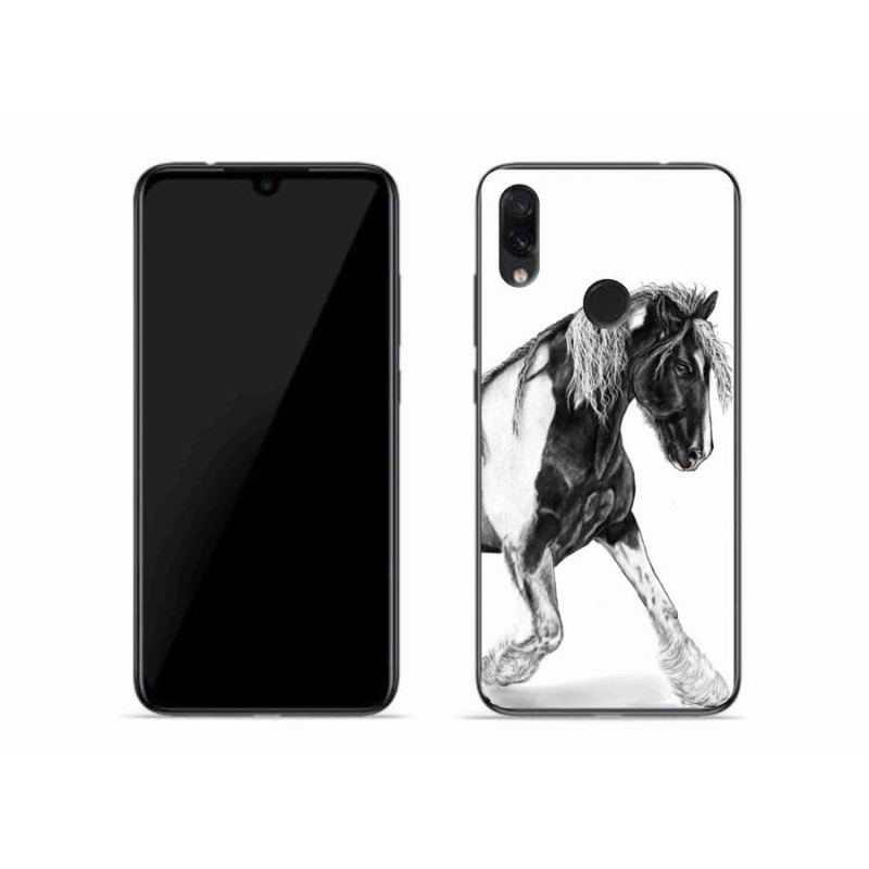 Gélový kryt mmCase na mobil Xiaomi Redmi Note 7 - kôň