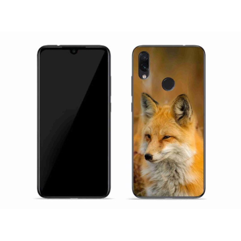 Gélový kryt mmCase na mobil Xiaomi Redmi Note 7 - líška