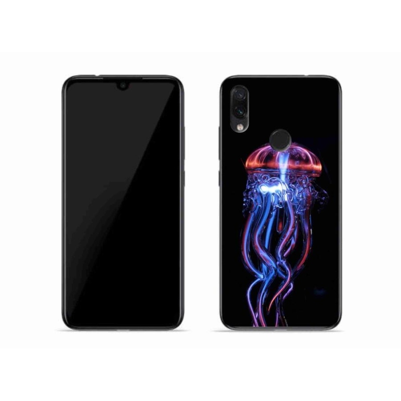 Gélový kryt mmCase na mobil Xiaomi Redmi Note 7 - medúza