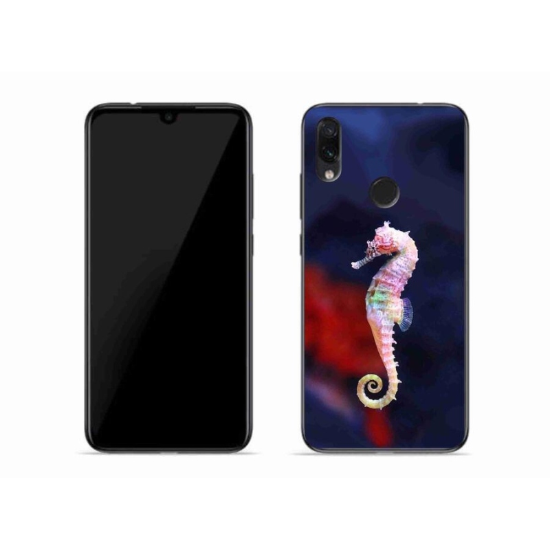 Gélový kryt mmCase na mobil Xiaomi Redmi Note 7 - morský koník