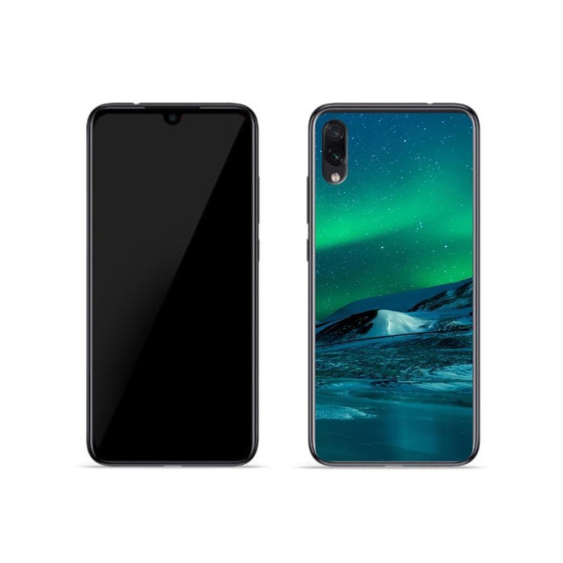 Gélový kryt mmCase na mobil Xiaomi Redmi Note 7 - polárna žiara