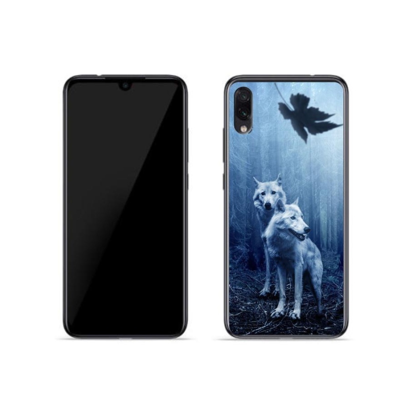 Gélový kryt mmCase na mobil Xiaomi Redmi Note 7 - vlci v lese