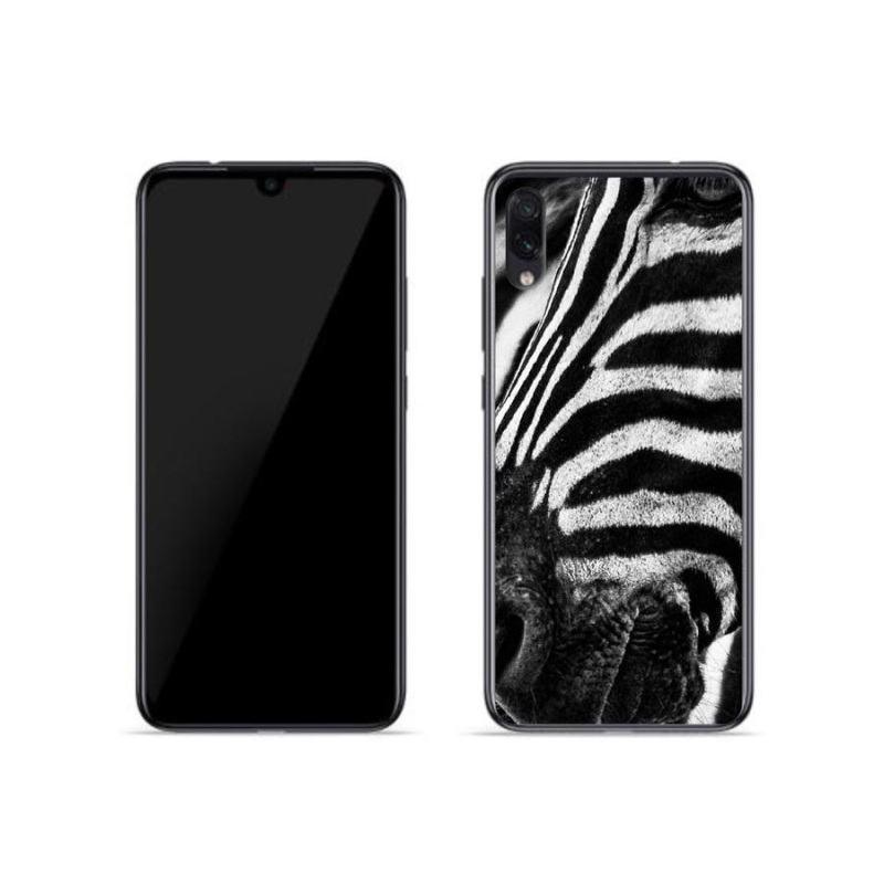 Gélový kryt mmCase na mobil Xiaomi Redmi Note 7 - zebra