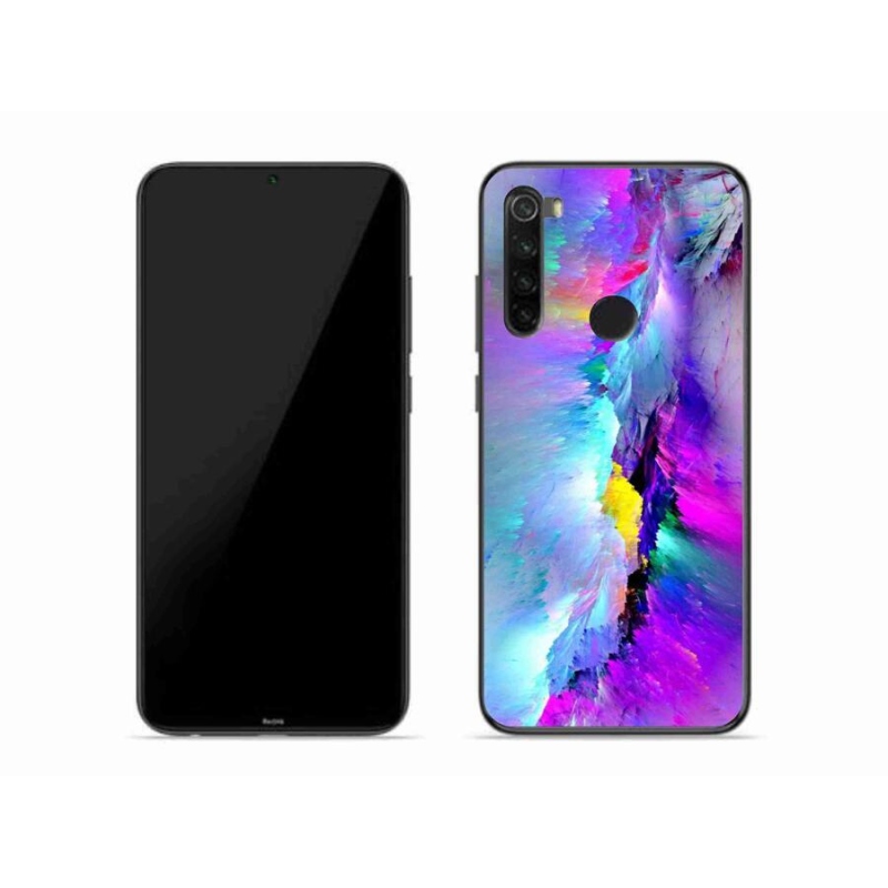 Gélový kryt mmCase na mobil Xiaomi Redmi Note 8 - abstrakt