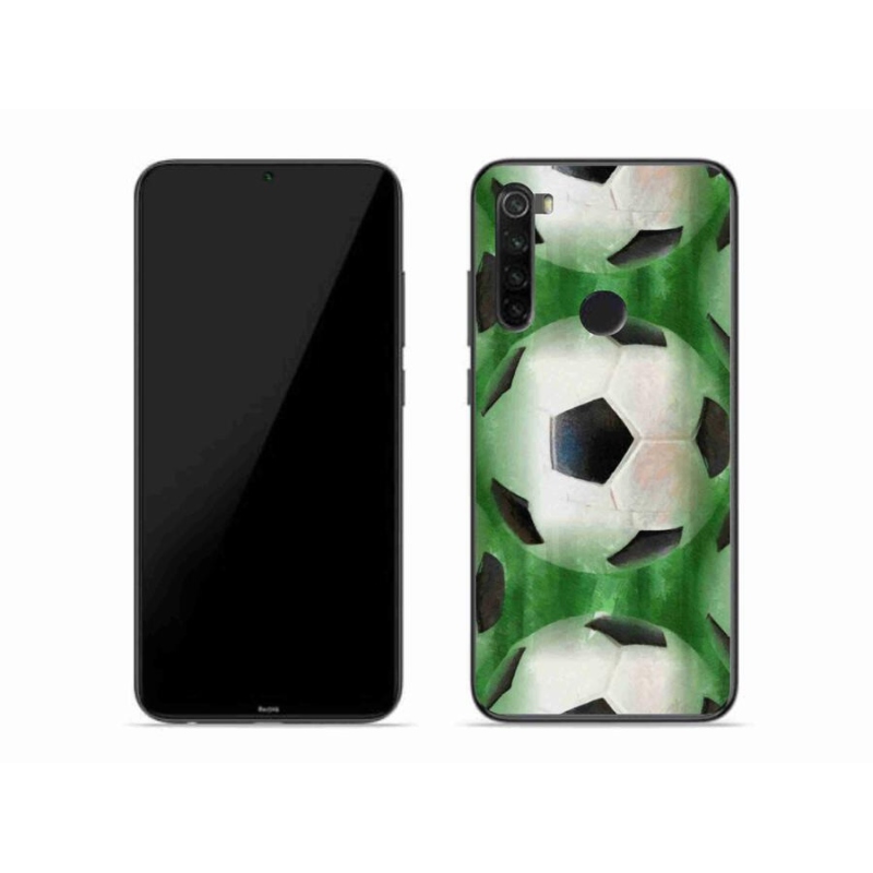 Gélový kryt mmCase na mobil Xiaomi Redmi Note 8 - futbalová lopta