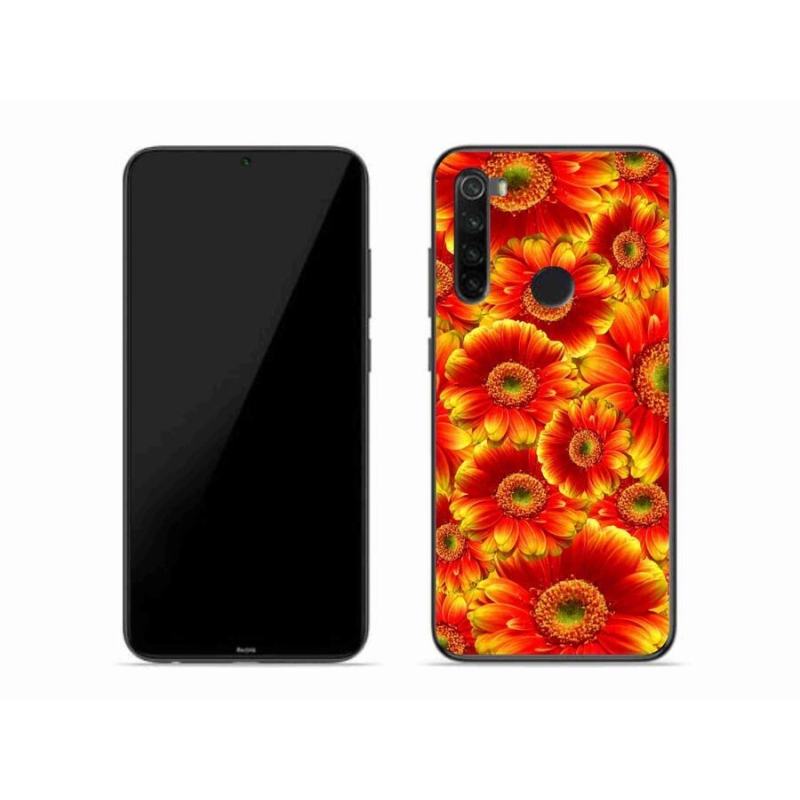 Gélový kryt mmCase na mobil Xiaomi Redmi Note 8 - gerbera 1