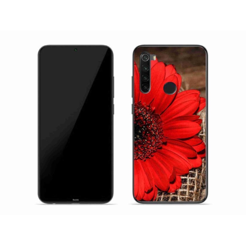 Gélový kryt mmCase na mobil Xiaomi Redmi Note 8 - gerbera