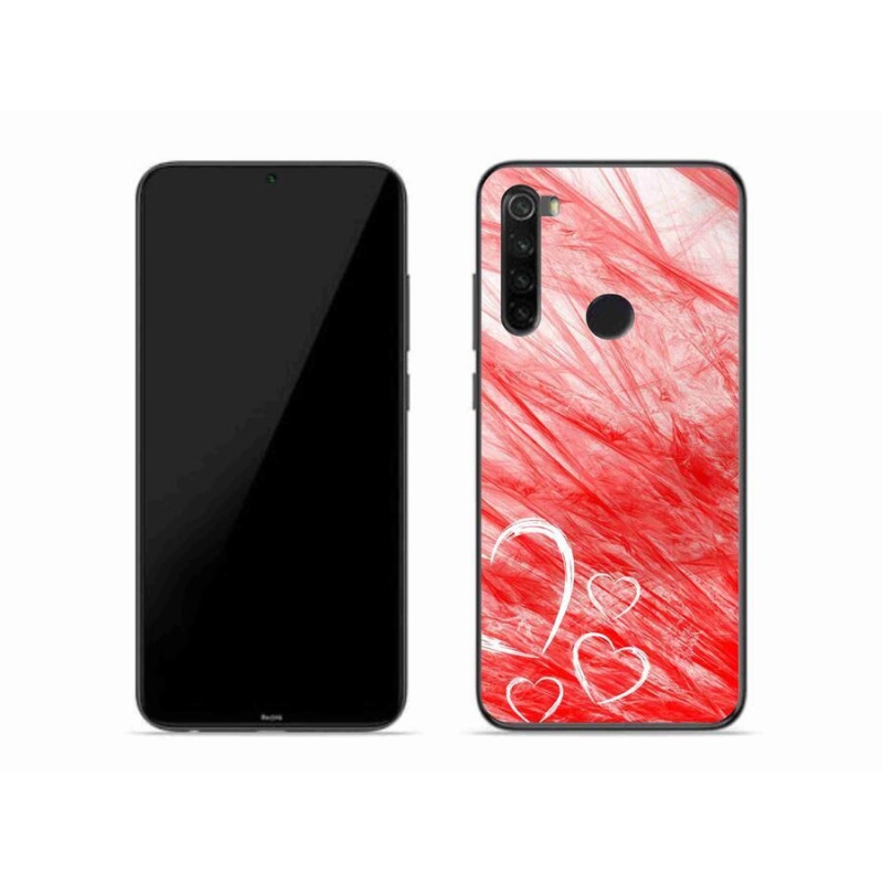 Gélový kryt mmCase na mobil Xiaomi Redmi Note 8 - heart