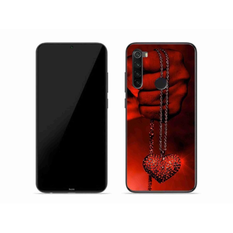 Gélový kryt mmCase na mobil Xiaomi Redmi Note 8 - náhrdelník