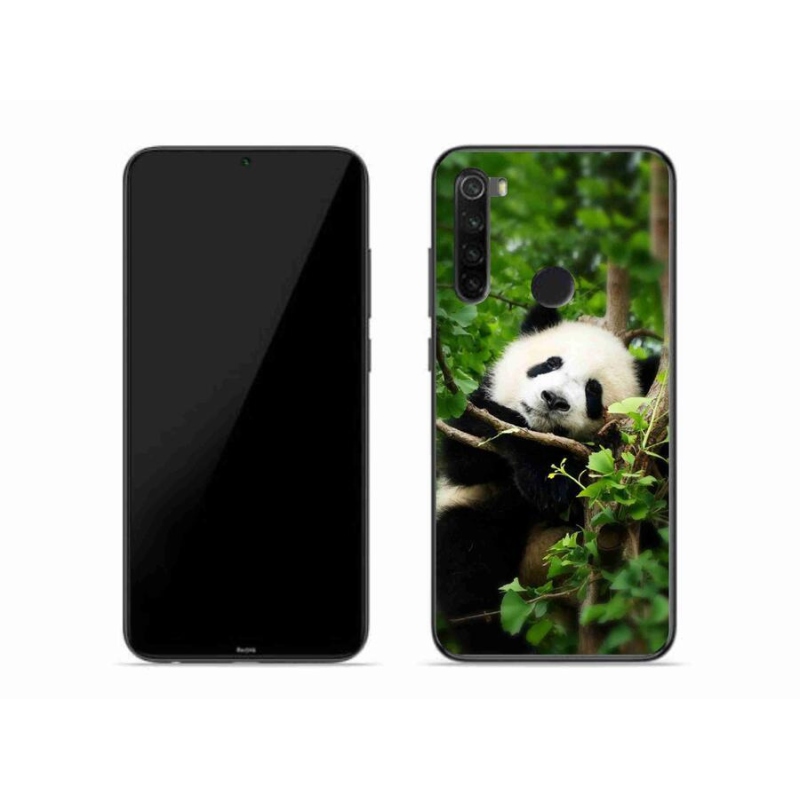 Gélový kryt mmCase na mobil Xiaomi Redmi Note 8 - panda