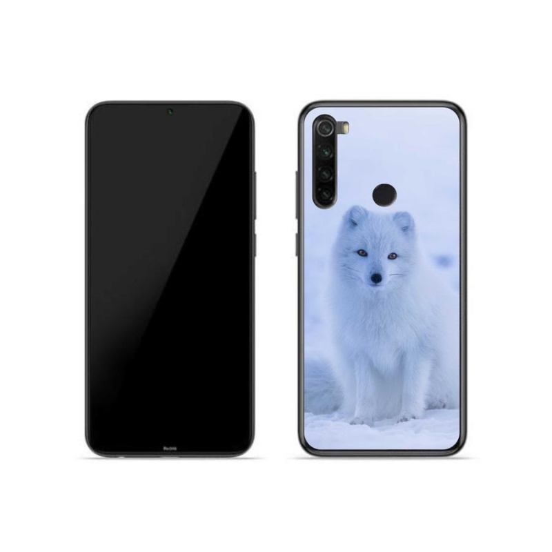 Gélový kryt mmCase na mobil Xiaomi Redmi Note 8 - polárna líška