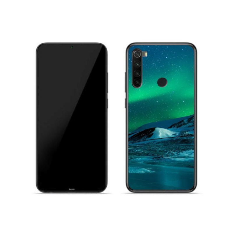 Gélový kryt mmCase na mobil Xiaomi Redmi Note 8 - polárna žiara