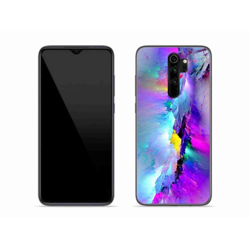 Gélový kryt mmCase na mobil Xiaomi Redmi Note 8 Pro - abstrakt