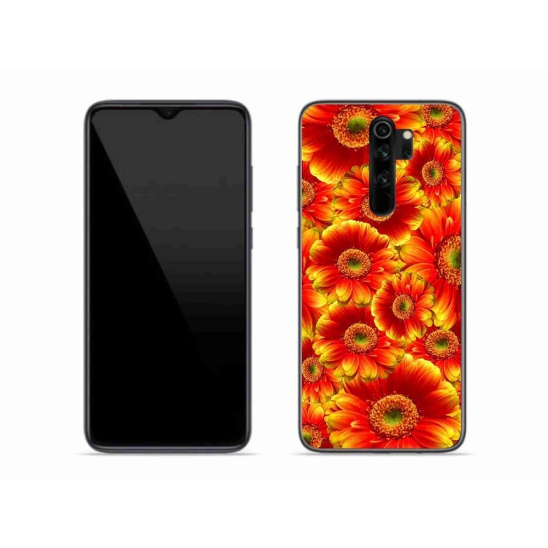 Gélový kryt mmCase na mobil Xiaomi Redmi Note 8 Pro - gerbera 1