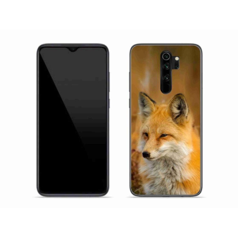 Gélový kryt mmCase na mobil Xiaomi Redmi Note 8 Pro - líška