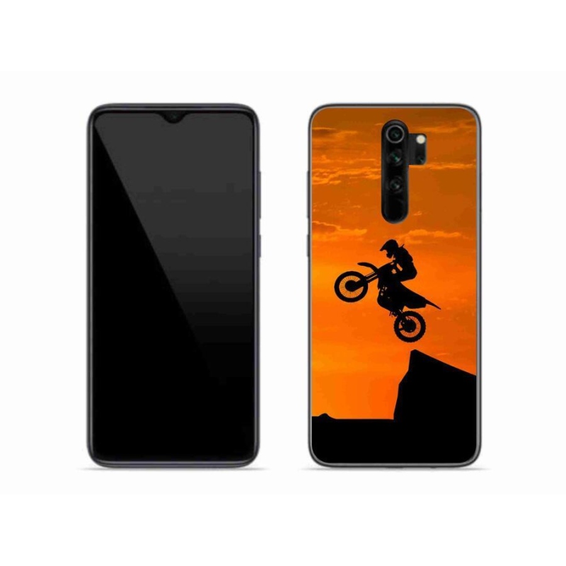 Gélový kryt mmCase na mobil Xiaomi Redmi Note 8 Pro - motocross