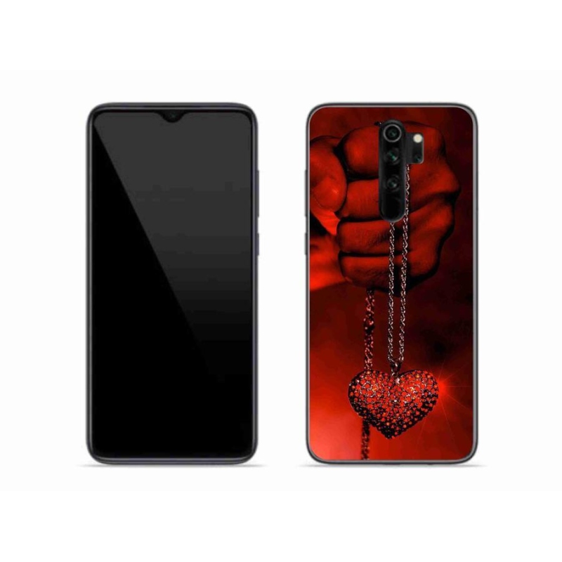 Gélový kryt mmCase na mobil Xiaomi Redmi Note 8 Pro - náhrdelník