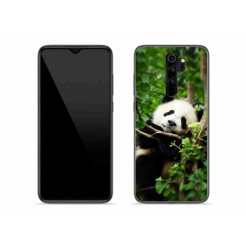 Gélový kryt mmCase na mobil Xiaomi Redmi Note 8 Pro - panda