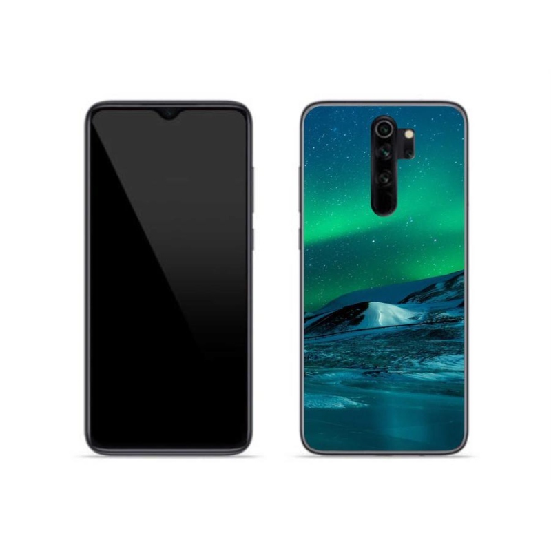 Gélový kryt mmCase na mobil Xiaomi Redmi Note 8 Pro - polárna žiara