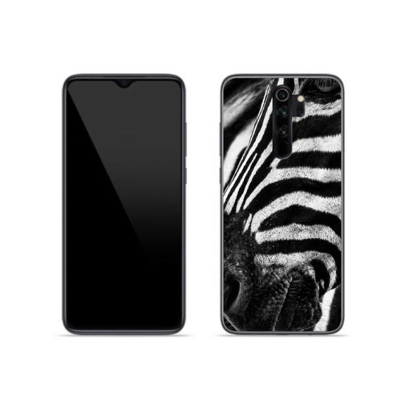 Gélový kryt mmCase na mobil Xiaomi Redmi Note 8 Pro - zebra