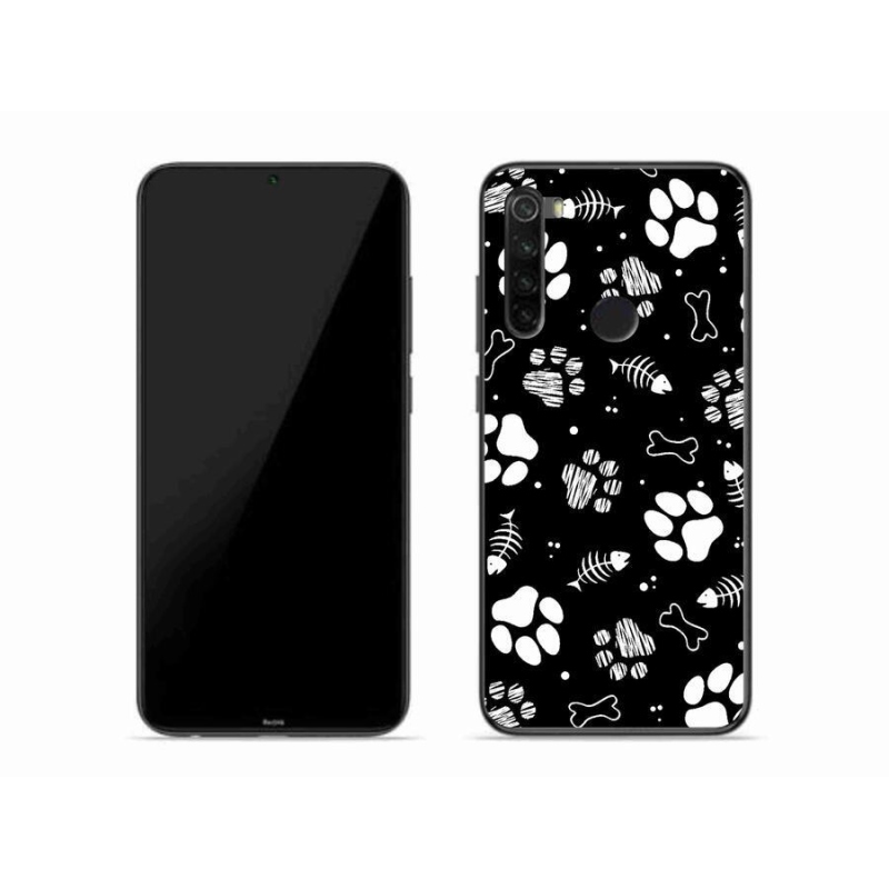 Gélový kryt mmCase na mobil Xiaomi Redmi Note 8 - psie labky