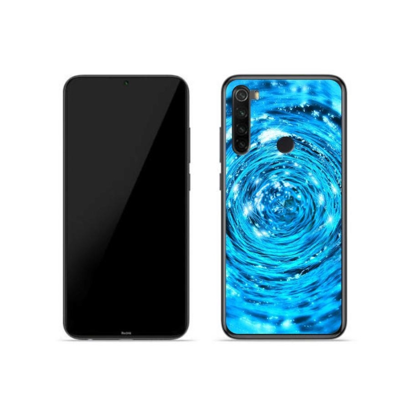 Gélový kryt mmCase na mobil Xiaomi Redmi Note 8 - vodný vír