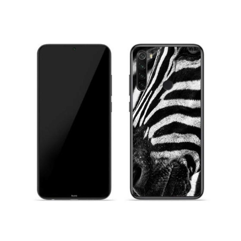 Gélový kryt mmCase na mobil Xiaomi Redmi Note 8 - zebra