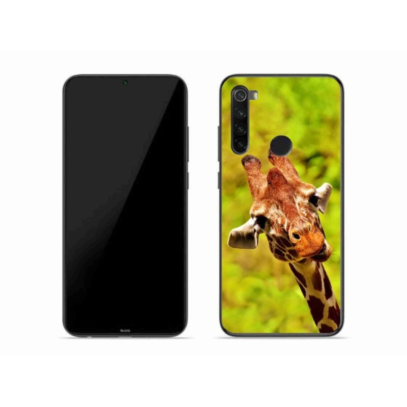 Gélový kryt mmCase na mobil Xiaomi Redmi Note 8 - žirafa