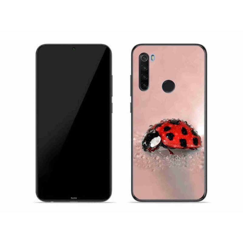 Gélový kryt mmCase na mobil Xiaomi Redmi Note 8T - lienka