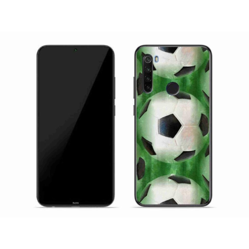 Gélový kryt mmCase na mobil Xiaomi Redmi Note 8T - futbalová lopta