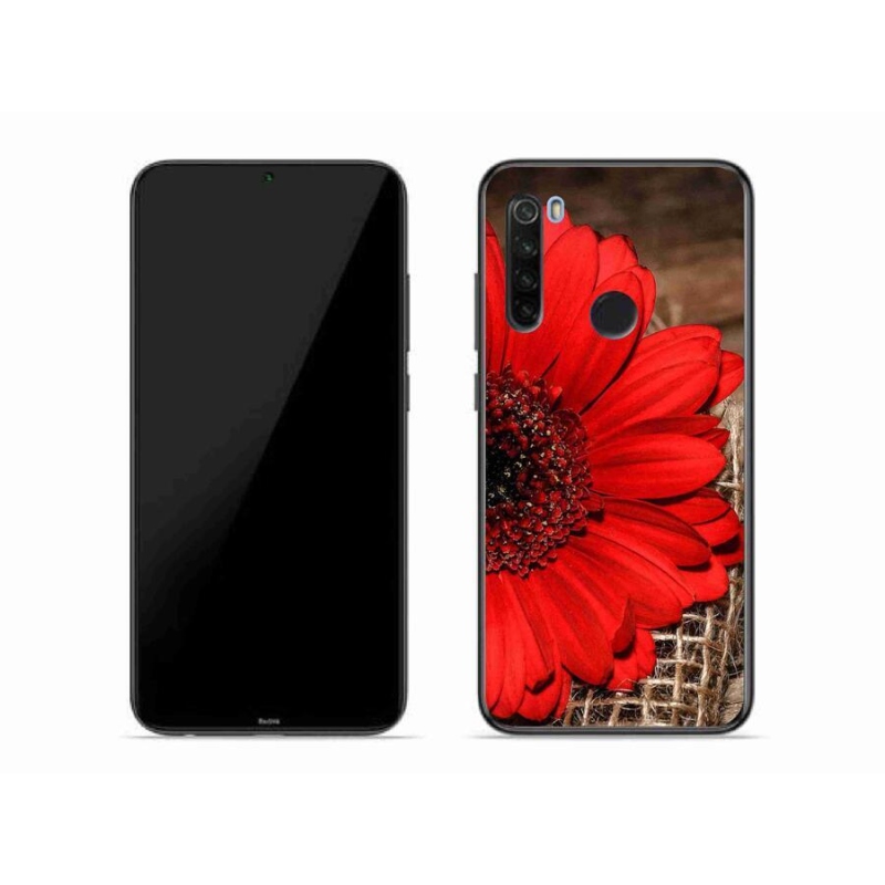 Gélový kryt mmCase na mobil Xiaomi Redmi Note 8T - gerbera