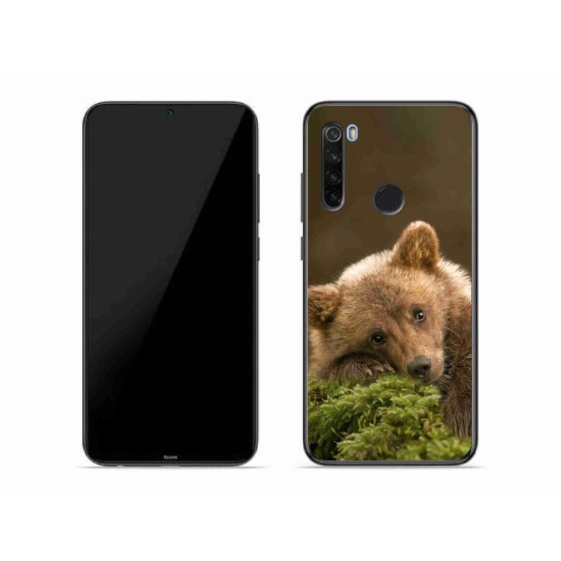 Gélový kryt mmCase na mobil Xiaomi Redmi Note 8T - medveď