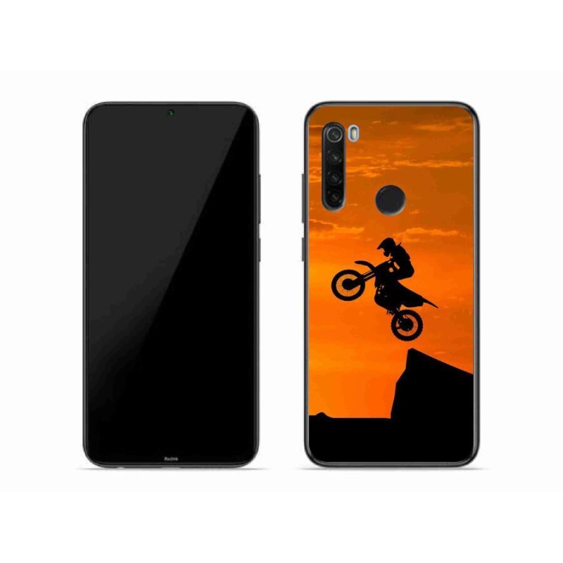 Gélový kryt mmCase na mobil Xiaomi Redmi Note 8T - motocross