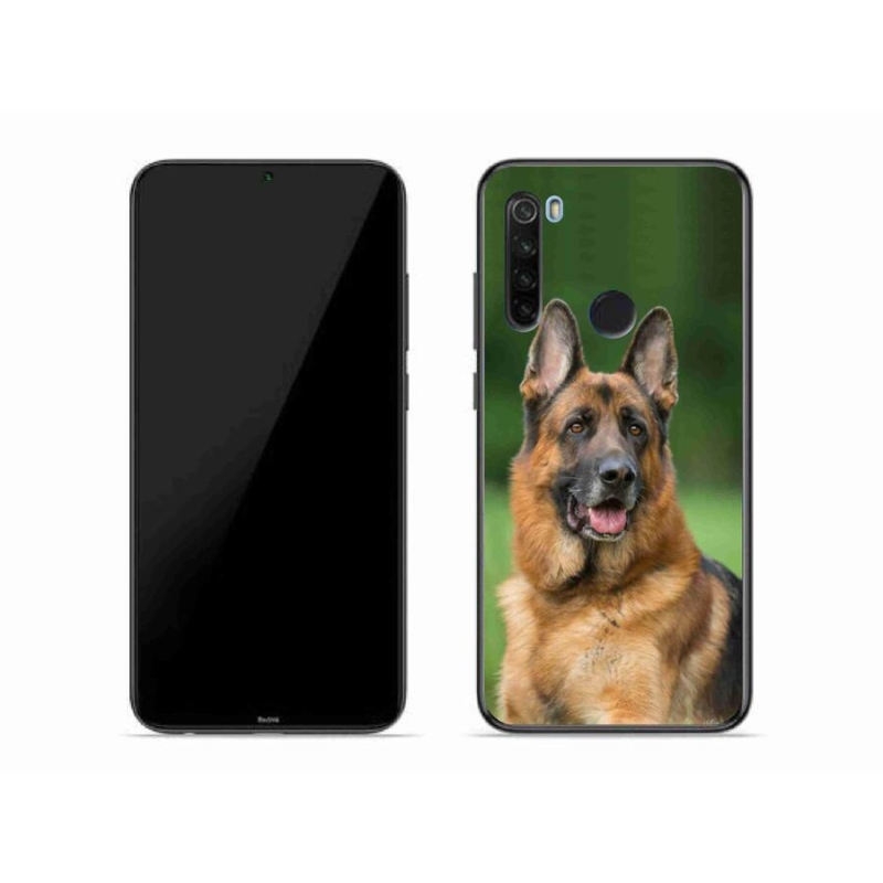 Gélový kryt mmCase na mobil Xiaomi Redmi Note 8T - nemecký ovčiak
