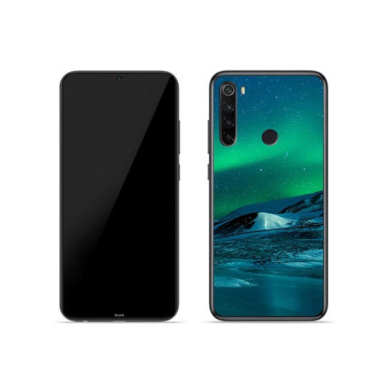 Gélový kryt mmCase na mobil Xiaomi Redmi Note 8T - polárna žiara