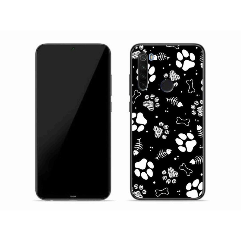 Gélový kryt mmCase na mobil Xiaomi Redmi Note 8T - psie labky