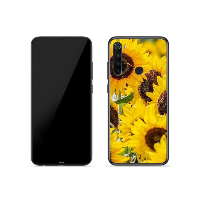 Gélový kryt mmCase na mobil Xiaomi Redmi Note 8T - slnečnica