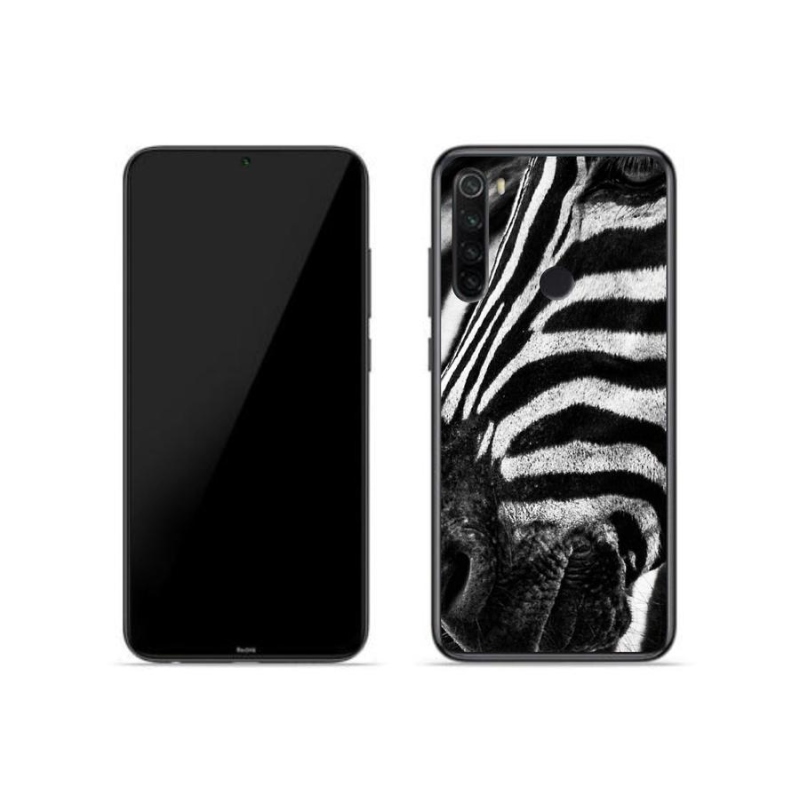 Gélový kryt mmCase na mobil Xiaomi Redmi Note 8T - zebra