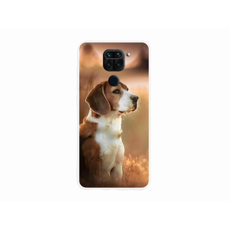Gélový kryt mmCase na mobil Xiaomi Redmi Note 9 - bígl