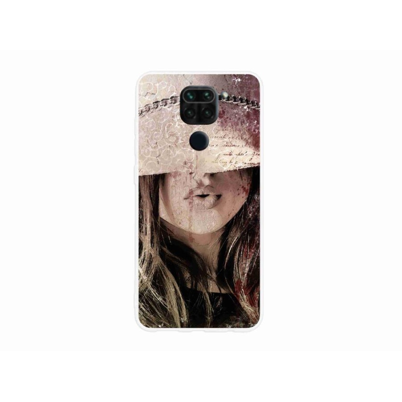Gélový kryt mmCase na mobil Xiaomi Redmi Note 9 - dievča