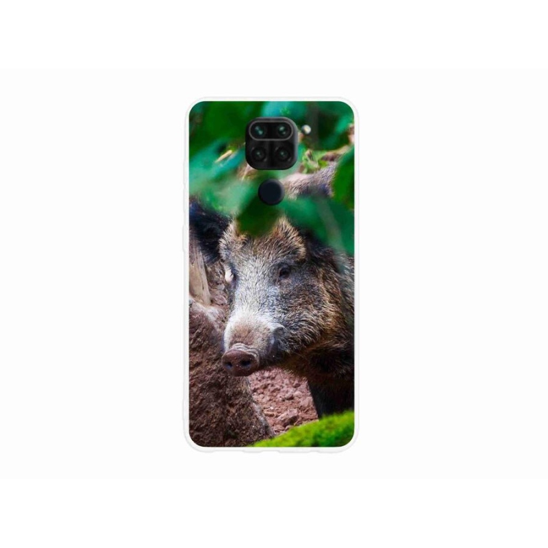 Gélový kryt mmCase na mobil Xiaomi Redmi Note 9 - divoké prasa