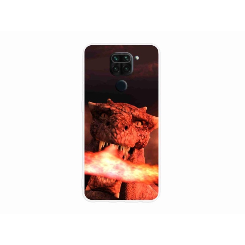 Gélový kryt mmCase na mobil Xiaomi Redmi Note 9 - drak