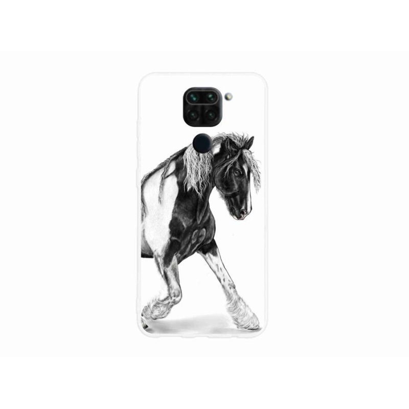 Gélový kryt mmCase na mobil Xiaomi Redmi Note 9 - kôň