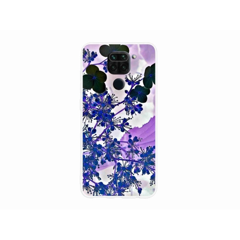 Gélový kryt mmCase na mobil Xiaomi Redmi Note 9 - kvet hortenzie