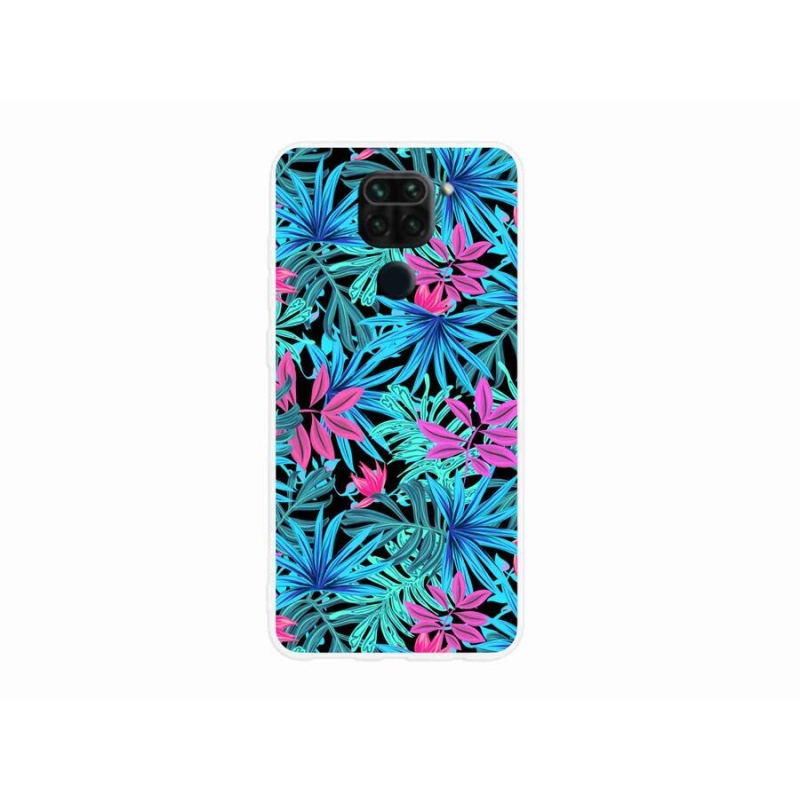 Gélový kryt mmCase na mobil Xiaomi Redmi Note 9 - kvety 3